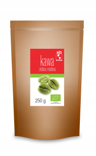 Zelená káva -  Zelená Káva Mielona Bio 250g Bio Planet