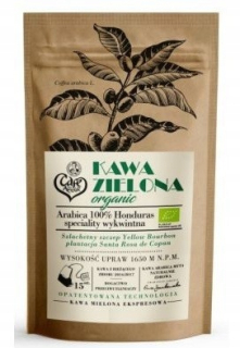 Zelená káva -  Zelená Káva Mielona Honduras Bio 250 g Kaviareň COUT