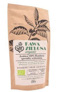 Zelená káva -  Organická zelená káva, mletá BIO - Cafe Creator -