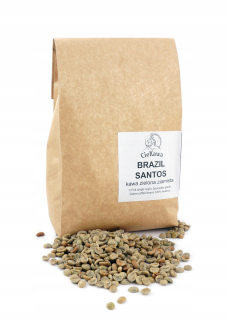 Zelená káva - Zelené kávové zrná Kolumbia Supremo zrná 1 kg