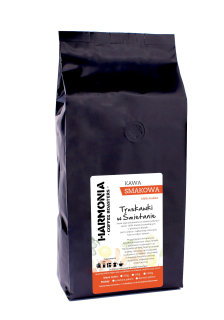 Káva mletá -  Káva Harmony Príchuť Jahody v smotane 500g zomlieť