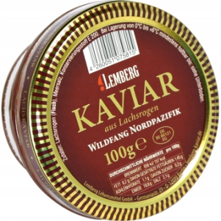 Lososový kaviár Keta 100 g sklenka na Lemberg