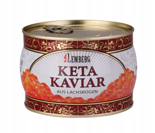 Lososový kaviár Keta 400g LEMBERG