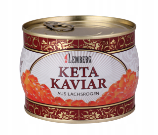 Lososový kaviár Keta 500g LEMBERG