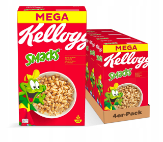 Kellogg pečené pšeničné vločky s medom 4x700g