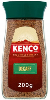 Káva bez kofeínu -  Kenco Decaff Instantná káva bez kofeínu 200g