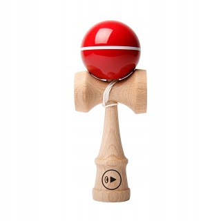 Kendama Play Pro II - Recpaint - hladká červená (3