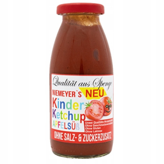 Ketchup Niemeyer bez cukru Bez soli pre deti