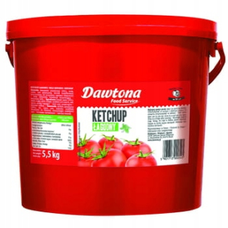 Mierny kečup 5500 g Dawton