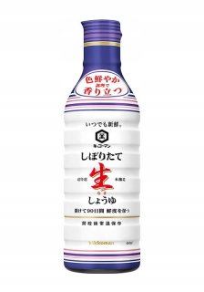 Japonska kuchyňa - Kikkoman Pôvodná japonská čerstvá sójová omáčka 450ml