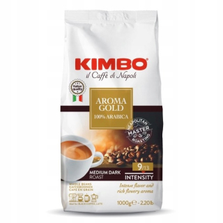 Zrnková káva -  Kimbo Aroma Gold 1 kg Coffee Granul