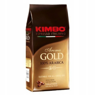 Zrnková káva -  Kimbo Aroma Gold 1kg - ORIGINÁL - FV 23%