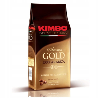 Zrnková káva -  Kimbo Aroma Gold 500g Káva Granulované