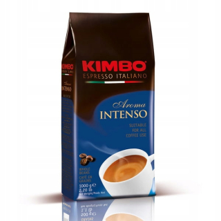 Zrnková káva - Kimbo aróma intenso 1kg obilia kávu