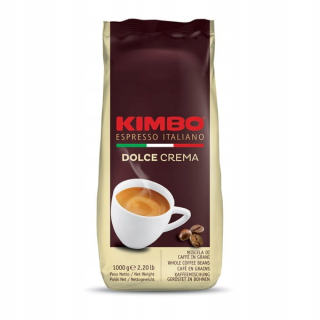 Zrnková káva -  Kimbo Dolce Crema 1kg Coffee Bean