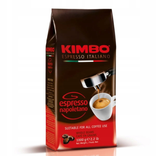 Zrnková káva -  Kimbo espresso Napoletano 1kg kávové zrná