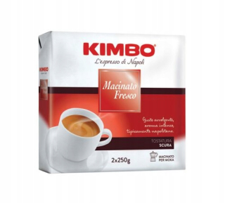 Káva mletá - Kimbo Macinato Fresco - mletá káva (2x250 g)
