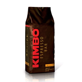Zrnková káva - Kimbo - top Chary 1kg obilia kávu