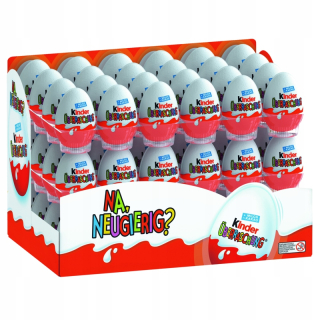 Kinder prekvapenie 20 kusov Propagácia z Nemecka