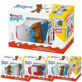 Kinder Riegel 10ks s hrnčekovým darčekom z Nemecka