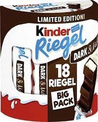 Kinder Riegel Dark Bartons 18ks 378g z Nemecka
