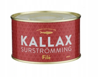 Nakladané slede Kallax Surstromming 440g filé