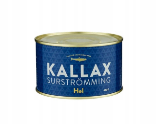 Nakladaný sleď Kallax Surstromming Hel 440g