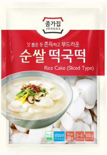 Ázijska kuchyňa - Rice Rezance pre Tteokbokki, Oval 1KG - Jongga