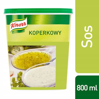 Knorrová omáčka Šalát Dill 0,8 kg