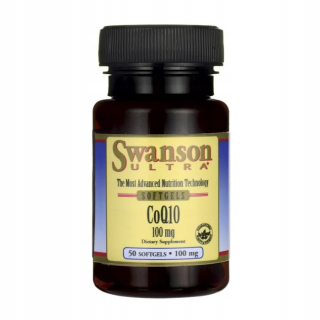 COENZYME Q10 100MG COQ110 50 SWANSON Kapsuly