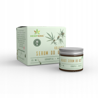 CBD - Upokojujúce konopné sérum na pery s CBD 15ml | HEMPKING