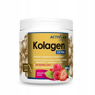 Ochrana kĺbov -  KOLAGEN EXTRA 300G RASPRY-STRAHBERY HYDROLYZAT