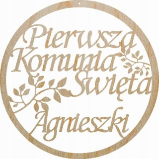 Prvé sväté prijímanie - Sviečka prijímania pre dievčatá 250/70 mm