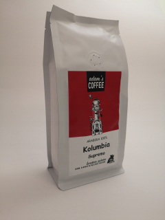 Káva mletá -  Kolumbia Supremo Stredne pečené Adam Blend Miel