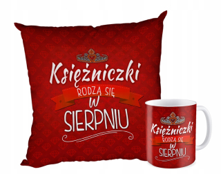 Sada hrnček a dieťa k narodeninám vankúše