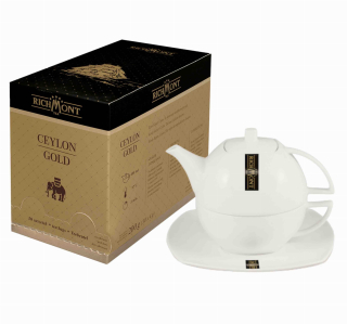 Sada Richmont Ceylon Gold 50x4g a džbán Duo