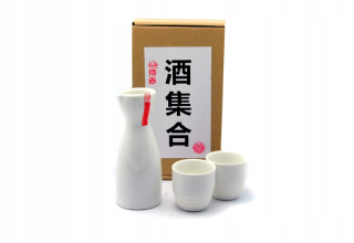 Japonska kuchyňa - SET SAKE - WHITE CHURIPUPU S [6701790]