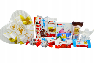 Communion Sada sladkostí Kinder Communion Heart IHS