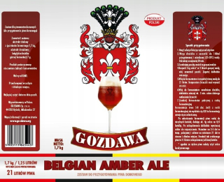 Belgická Amber 1,7kg Pivo sa sústreďuje
