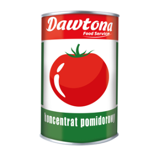 Paradajkový koncentrát 30% pasterizovaný 4500g dawt