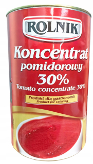 Paradajkový koncentrát 4250ml farmár 30%