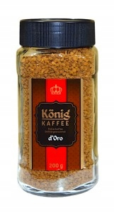 Instantná káva -  Instantná káva Konig kaffee instantná 200 gr.