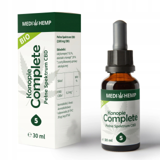 CBD - Kanabisom Complete 5% 30ml | Medi Konope |