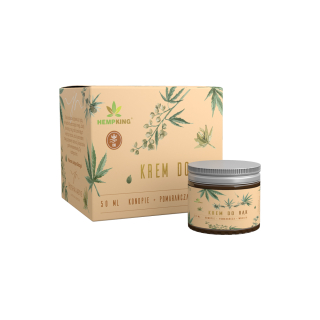 CBD - Konopný krém na ruky s CBD | vanilka | 50 ml | hopper