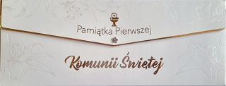 Prvé sväté prijímanie - Dekoratívna obálka pre prijímanie Krásna lux31