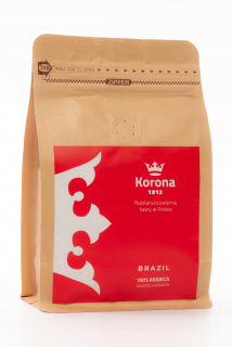 Zrnková káva - Korona 1912 Arabica 100% kávové zrná 250g