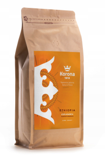 Zrnková káva -  Crown 1912 Etiópia Yirgacheffe Coffee Beans 1kg
