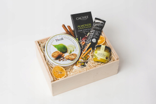 Kôš Hruška Čokoláda a hrušky Butter Cookies