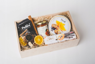 Darčekový kôš Krv Oranžová Marmalade & Coffee