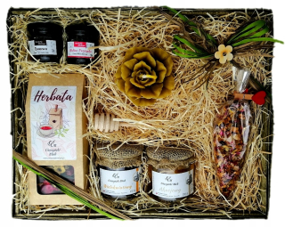 Darčekový kôš Honey Set + darček